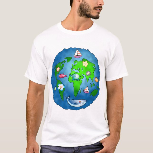 T-shirt Planète de natures (Devant)