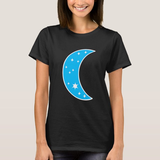 T-shirt Planète Demi-Lune (Devant)