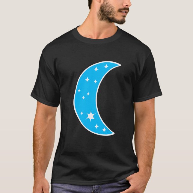 T-shirt Planète Demi-Lune (Devant)
