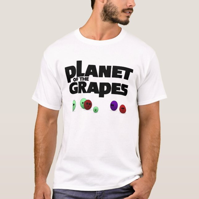 T-shirt Planète des raisins (Devant)
