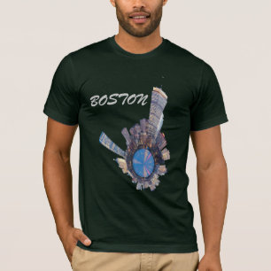 T-shirt planète d'horizon de Boston mini