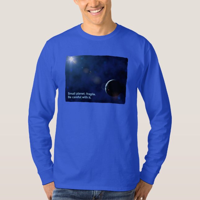 T-shirt Planète fragile (Devant)