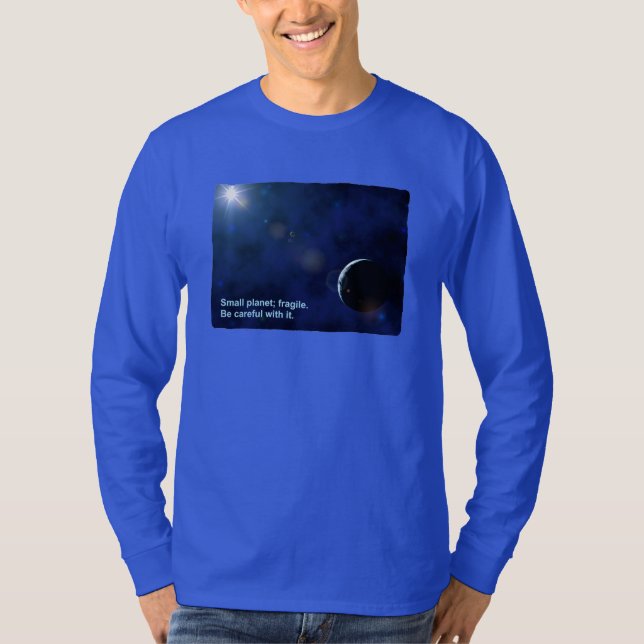 T-shirt Planète fragile (Devant)
