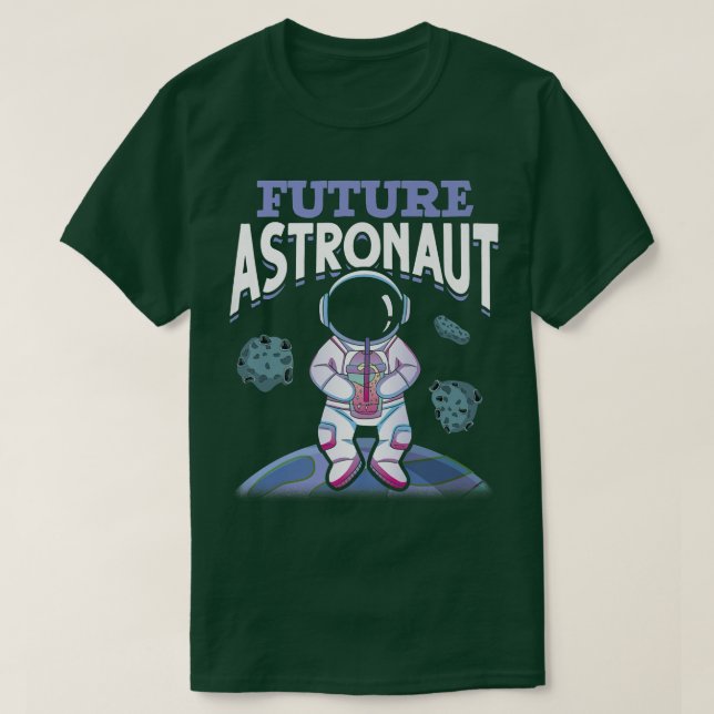 T-shirt Planète Lune Univers La Science De L'Espace Extéri (Design devant)