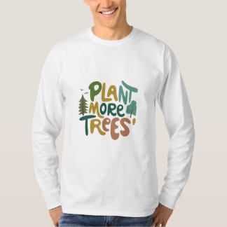 T-shirt Planète plus d'arbres