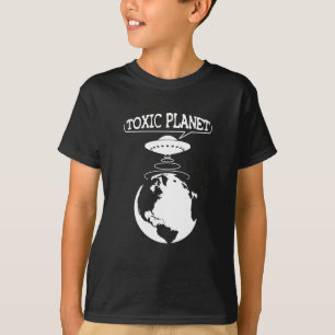 T-shirt Planète toxique   Protection de l'environnement