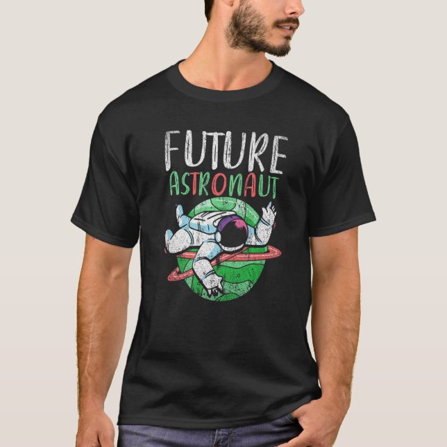 T-shirt Planète Universe Science spatiale Galaxie Avenir (Devant)