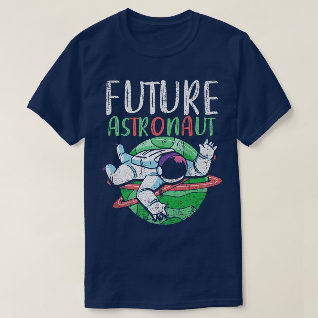 T-shirt Planète Universelle Science spatiale Galay Avenir  (Design devant)