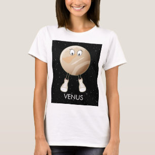 T-shirt Planète Vénus & Étoiles