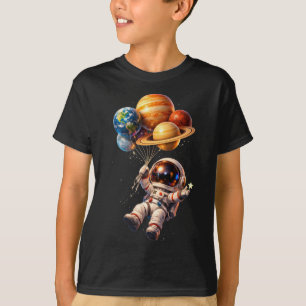 T-shirt Planètes d'astronaute drôle Enfants Astronomie Esp