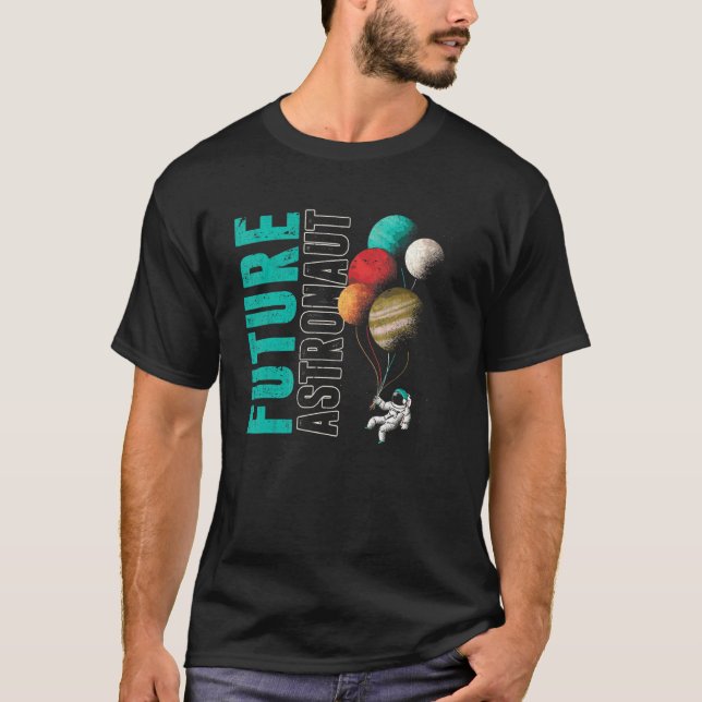 T-shirt Planètes de l'espace extra-atmosphérique Univers b (Devant)