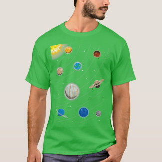 T-shirt Planètes du système solaire