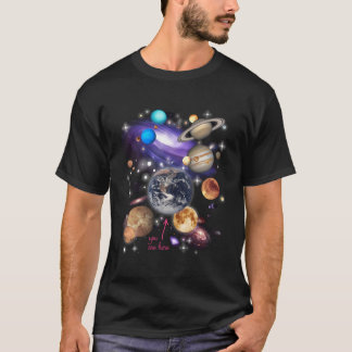 T-shirt Planètes du système solaire Espace