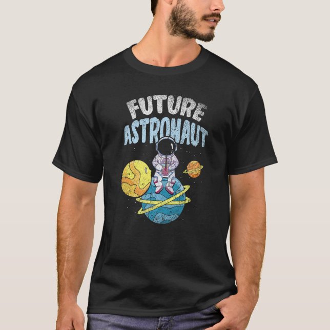 T-shirt Planètes Espace Extérieur Science Univers Galaxie  (Devant)