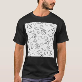 T-shirt Planètes Et Étoiles