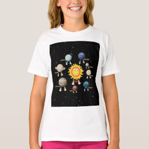 T-shirt Planètes et système solaire