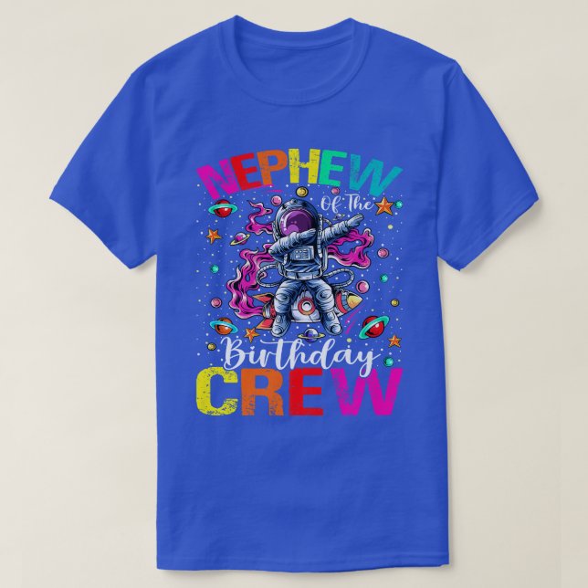T-shirt Planètes spatiales astronautes népalaises (Design devant)