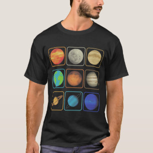 T-shirt Planètes Système Solaire