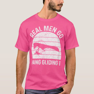 T-shirt Planeur Ultra-Léger - Les vrais hommes vont en pla