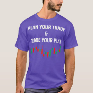 T-shirt planifier votre commerce Investisseur trading bais