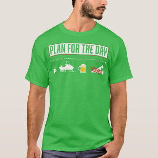 T-shirt Planifiez Pour La Journée Funny Snowmobile