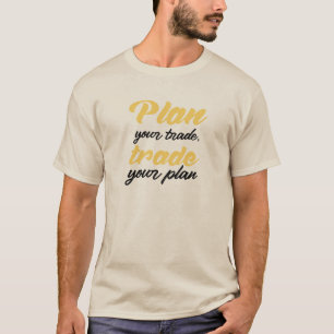 T-shirt Planifiez votre commerce, Commerce votre plan