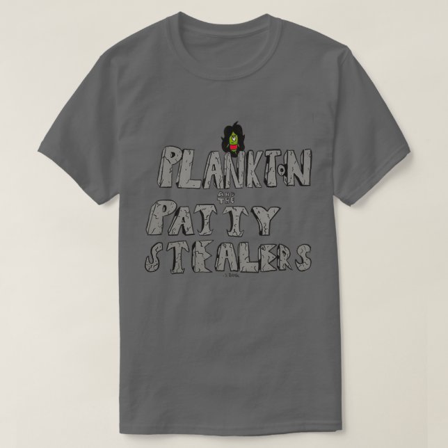 T-shirt Plankton et Patty Stealers  (Design devant)