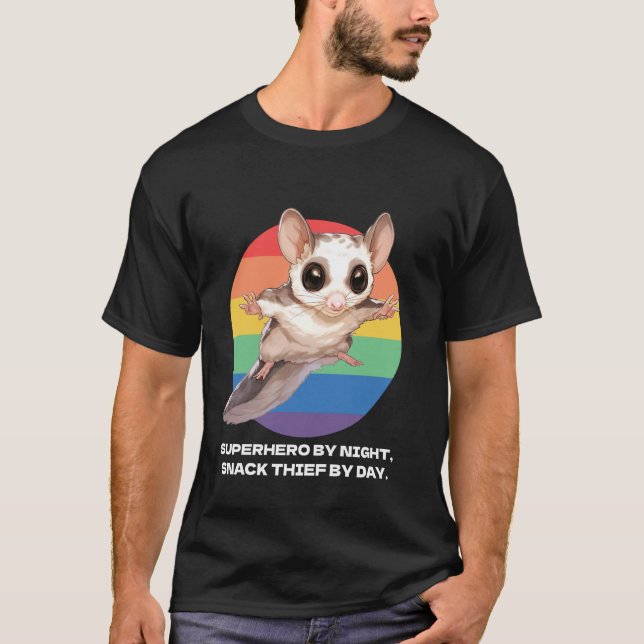 T-shirt Planneur sucré sauteur (Devant)