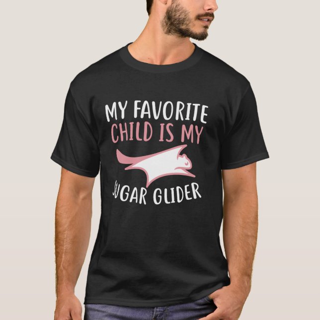 T-shirt Planorète heureux marsupial (Devant)