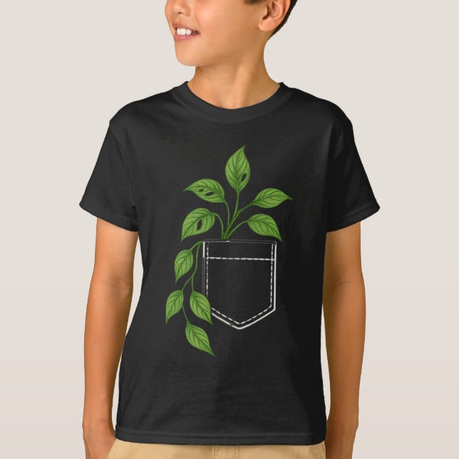 T-shirt Plant Dad Plant Moms, House Plan Gardener Grow Tho (Devant)