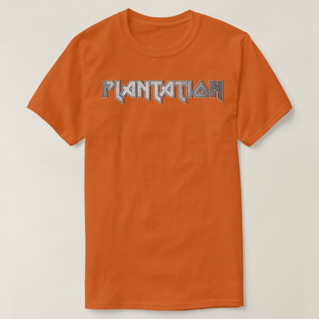 T-shirt Plantation (Design devant)