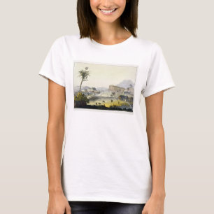 T-shirt Plantation de sucre, Antilles (gravure de couleur)