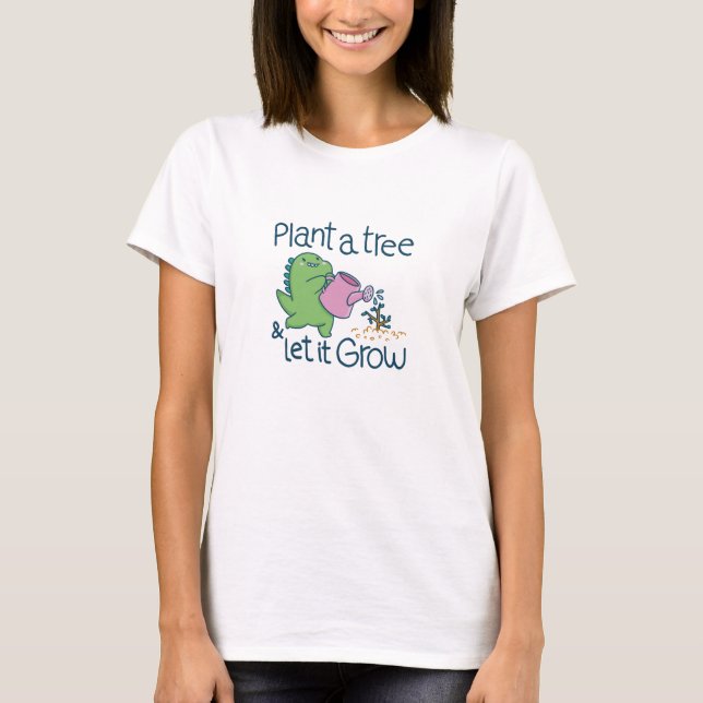 T-shirt Plante A Tree Dino (Devant)