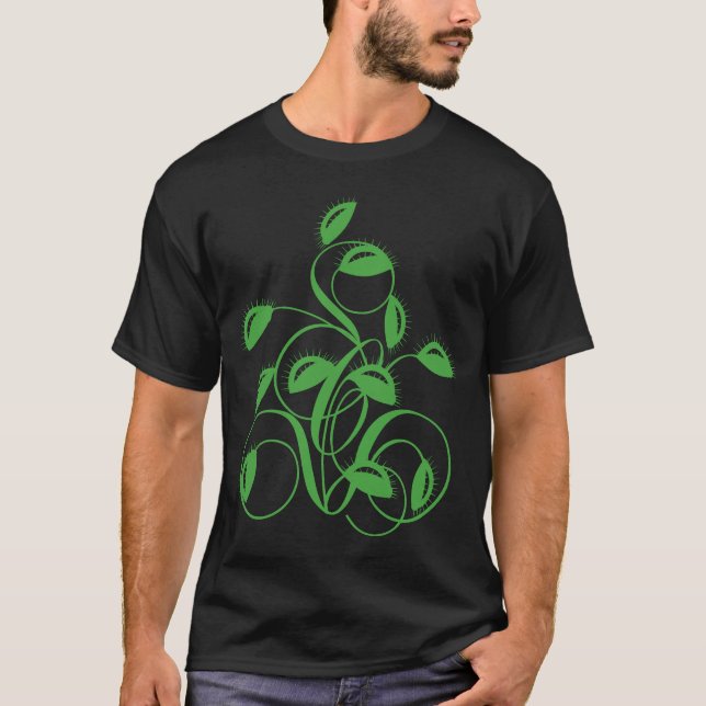 T-shirt Plante carnivore (Devant)