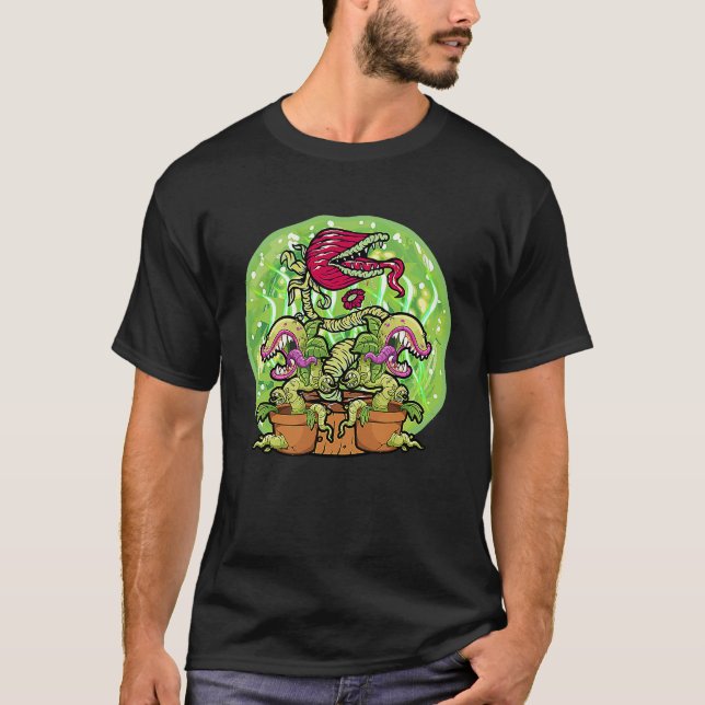 T-shirt Plante carnivore (Devant)