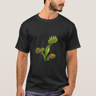 T-shirt Plante carnivore Vénus Piège à eau de vol