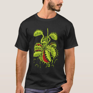 T-shirt Plante carnivore Vénus Trap de vol Botanique