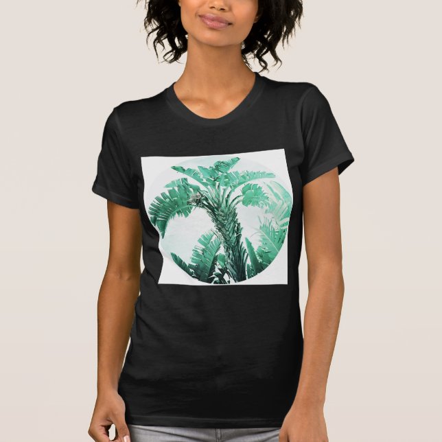 T-shirt Plante de banane verte (Devant)