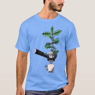 T-shirt Plante de café Espresso Barista