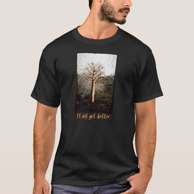 T-shirt Plante de Ferula sèche (Devant)