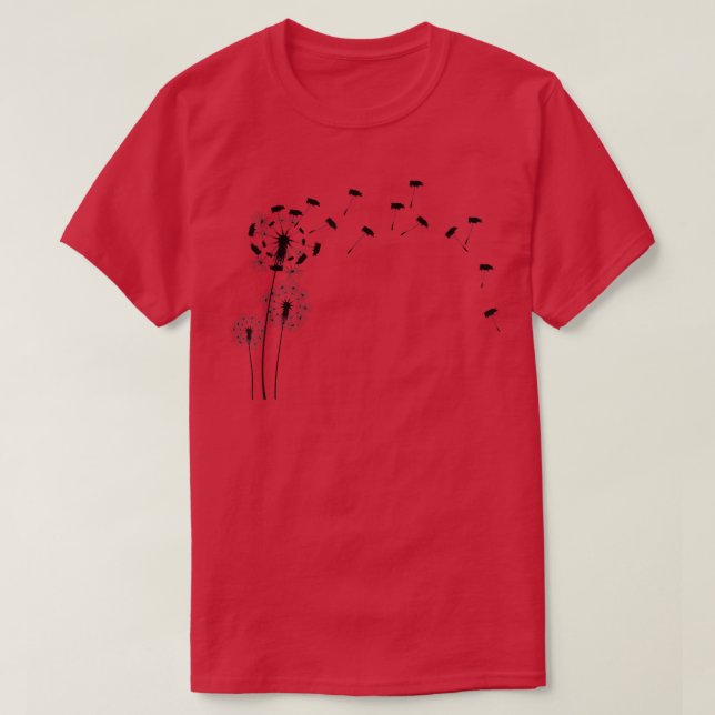 T-shirt Plante de fleurs animales - Cochon de Dandelion 17 (Design devant)