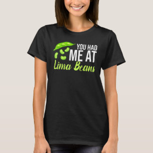 T-shirt Plante de haricots de Lima Cultivant la plantation