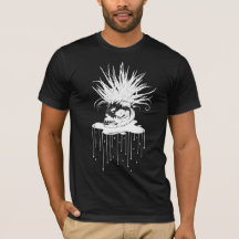 PLANTE DE PIRANHA : BLANC sur la série de noir