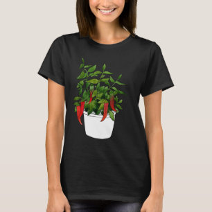 T-shirt Plante de poivre de chili piments fruit de chili r