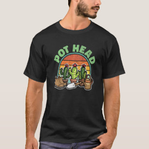 T-shirt Plante En Tête Pour Hommes Femmes Gardener 6