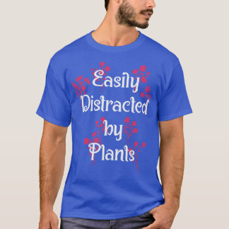 T-shirt Plante facilement distrait Botanique Enseignant Pl