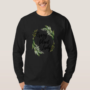 T-shirt Plante folle Lady Cute Garden Flore verdure