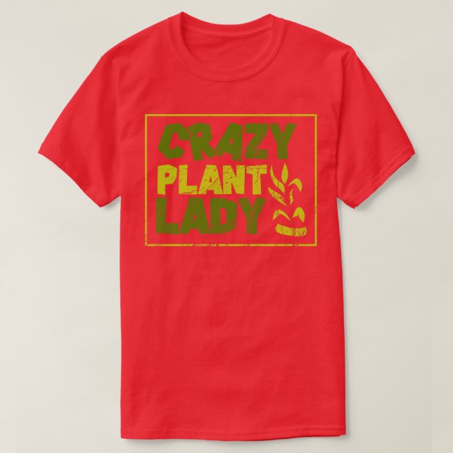T-shirt Plante folle Plante dame 2 (Design devant)