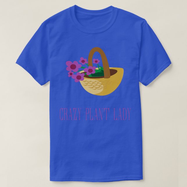 T-shirt Plante folle Plante dame 3 (Design devant)