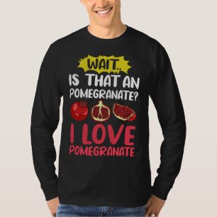 T-shirt Plante Fruit Fruit de graines de Jus de grenade